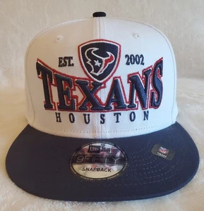 Houston Texans New Era 9Fifty Embroidered Wordmark Snapback Cap Hat 🤘 - Picture 1 of 10