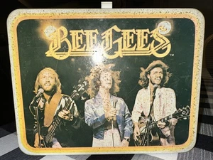 Vintage 1978 Bee Gees Robin Gibb King Seeley Metall Brotdose - Bild 1 von 7