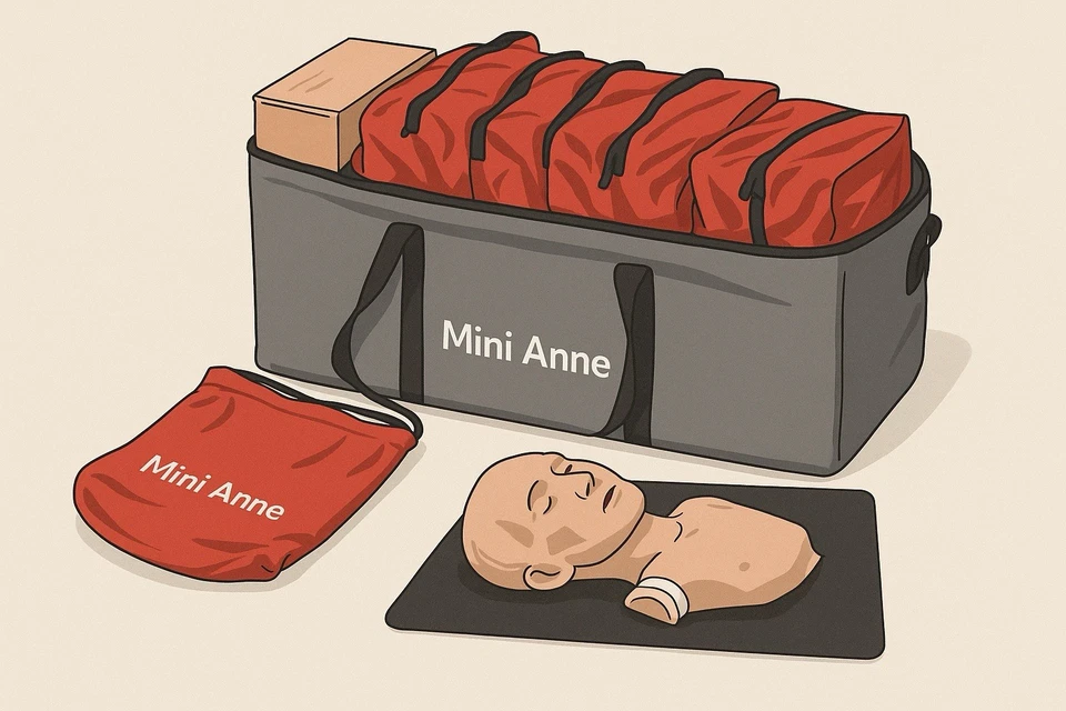 Laerdal Mini Anne plus 10‘er Pack - Bild 1 von 1