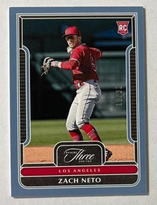 2023 Panini Three and Two Zach Neto Full Count RC 10/32 - Picture 1 of 2