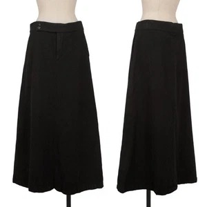 COMME des GARCONS Fulling Wool Long Skirt Size M(K-162548) - Picture 1 of 12