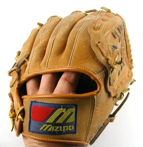 Guante de béisbol Mizuno MZ1202 tiro a la derecha 11,5 pulgadas cuero genuino - Imagen 1 de 10