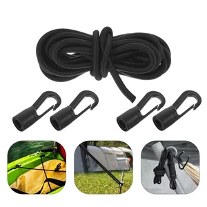 Elastic Rope Fixing Device Stretchable Kayak Paddle Leash Straps Board - Picture 1 of 12