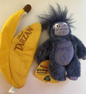Peluche Disney Tarzán Gorila Banana Applause 10" - Imagen 1 de 5