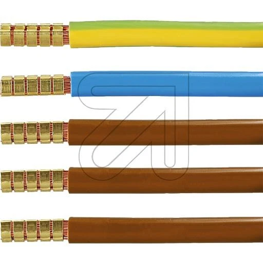 PE POLLMANN GMBH Zähler-Verdrahtungssatz 16mm² mit Endhülse und Gabel 1421361