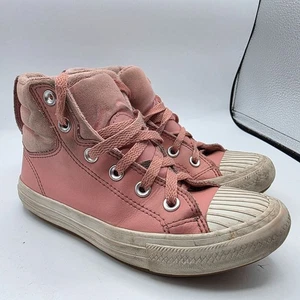 Zapatos Converse Chuck Taylor All Star Berkshire rosa óxido alto niñas talla 2 - Imagen 1 de 13
