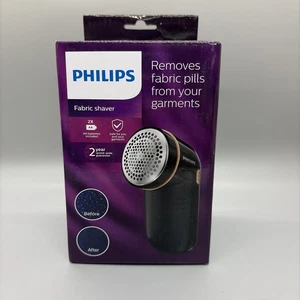 Philips Stoffrasierer, entfernt Stoffpillen, geeignet für Kleidungsstücke Farbe Schwarz - Bild 1 von 4