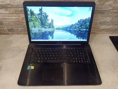 PC PORTABLE ASUS K756UJ-TY093T, I7-6500U @ 2 X 2,50 GHZ, 8 GO DDR3, SSD 256 GO - Photo 1/4