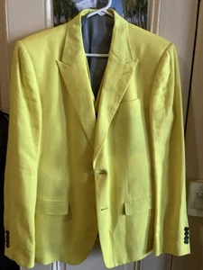 Dolce & Gabbana Blazer & Vest Yellow Size 50. Men. USA 40. - Picture 1 of 9