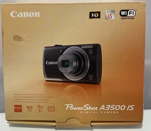 Nueva cámara digital Canon PowerShot A3500 IS roja difícil de encontrar - Imagen 1 de 6