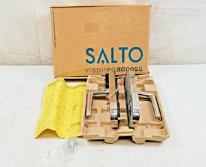 Cerradura Puerta Electrónica Salto XS4 Original+ W60M Níquel Pulido NUEVAS PIEZAS FALTANTES - Imagen 1 de 10