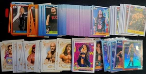 WWE Complete Sets (2) 2021 Heritage w/ Gypsy Queen + Foils! 2023 Select #1-100! - Picture 1 of 7