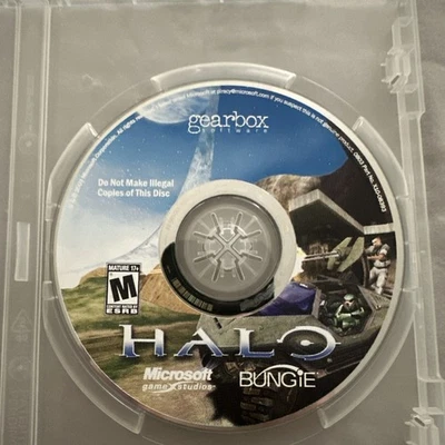 Halo Combat Evolved PC CD ROM (Bungie Microsoft Gearbox 2003)  - Image 1 of 2