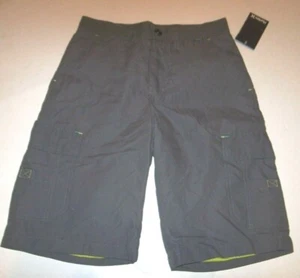 NEW Hurley dark gray hybrid swim walk shorts boy sz 16 / 28 swimsuit - Picture 1 of 3