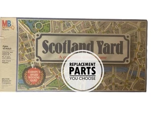 Vintage Scotland Yard Game REPLACEMENT PART PIECES YOU CHOOSE - Picture 1 of 10