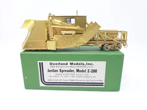 Overland Models OMI-3144 Jordan Spreader Model 2-200 Brass HO - Picture 1 of 7