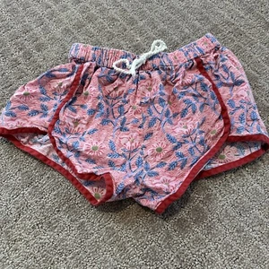 Pink Chicken Girls Floral Shorts Size 7 - Picture 1 of 2