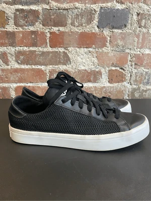 Adidas Black Mesh and Leather White Sole Skater Shoe LVL 029002 #114095865 Women - Image 1 of 4