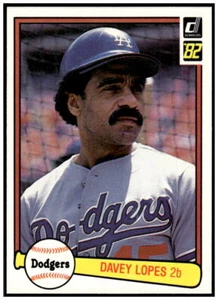 1982 Donruss #327 Davey Lopes ex-nm - Picture 1 of 2