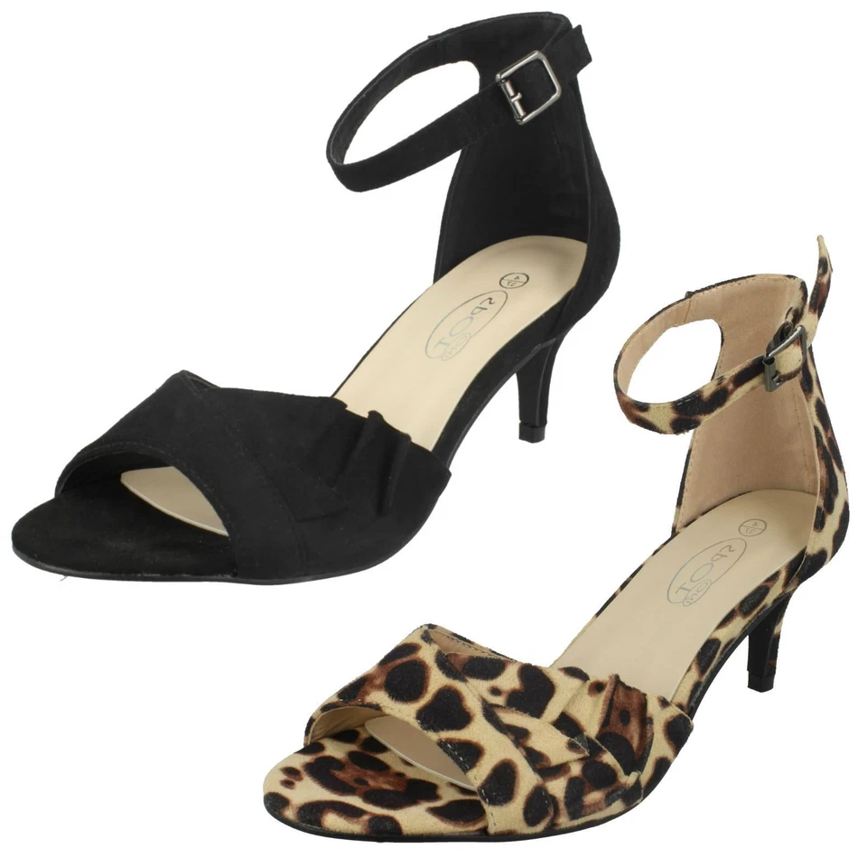 Venta Zapatos de corte de noche Peep Toe para dama F1R0847 por precio de venta al por menor Foto 1 de 1