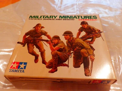 Tamiya Military Miniatures 1/35 Scale Japanese Army Infantry Model Kit Sealed - Image 1 of 3