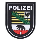 Rubberpatch Polizei Sachsen-Anhalt farbig