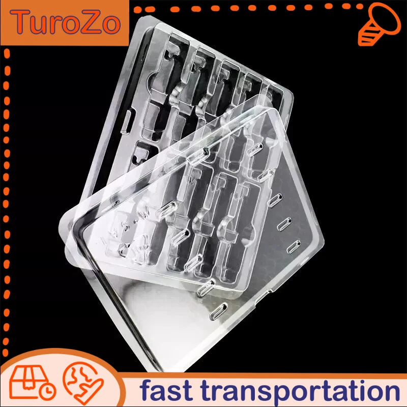 10COUNT 10pcs Universal SFP/SFP+ Transceiver Clamshell Blister Pack Storage Case - Image 1 of 4