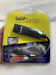 NIP Easy CAP USB 2.0 Video Adapter with Audio Capture & Edit Factory Sealed - Picture 1 of 4