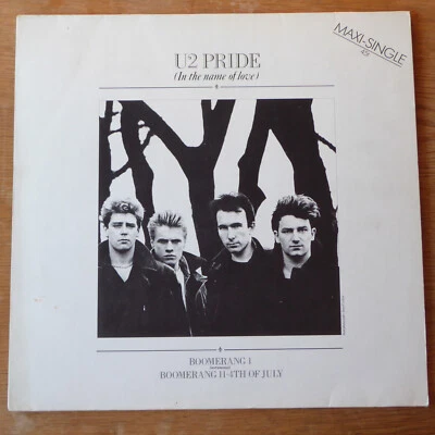 U2 – Pride (In The Name Of Love) - Vinyl, 12", 45 RPM, Maxi-Single 1984 - Bild 1 von 4