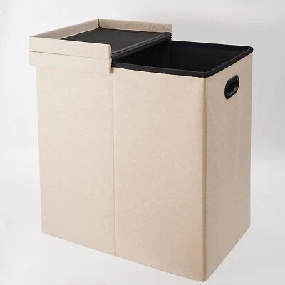 Wäschekorb,Wäschesäcke Faltbar,Schmutziger Kleiderkorb, für Badezimmer - Bild 1 von 2