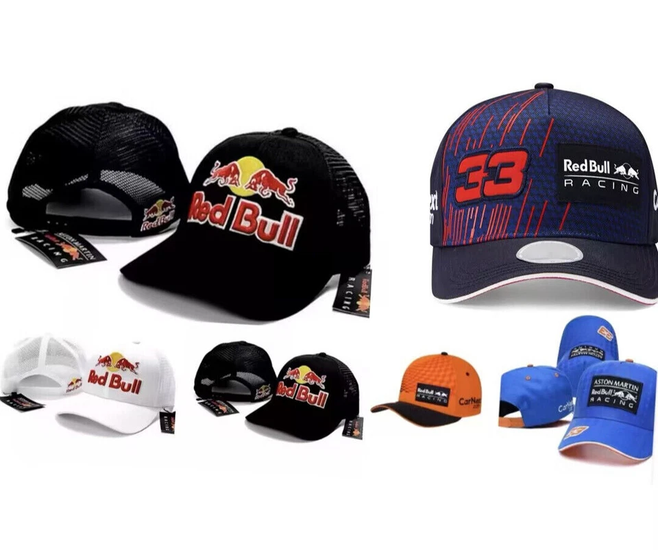 RED BULL New Unisex Motorcycle Racing Basketball Baseball Hats Caps ASD