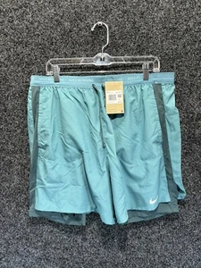 Pantalones cortos altos para correr Nike Dri-FIT para hombre talla XXL zancada 5" forrados azulada DM4757-379 - Imagen 1 de 7