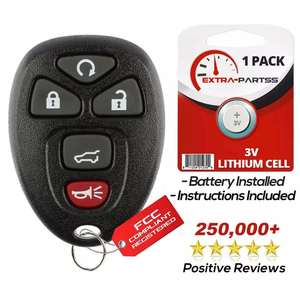 For 2007 2008 2009 2010 2011 2012 2013 2014 Chevrolet Tahoe Remote Car Key Fob - Image 1 of 1
