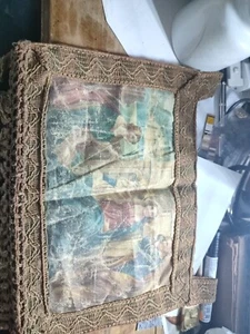 Arazzo Da Parete Vintage Antico Come Foto - Foto 1 di 6