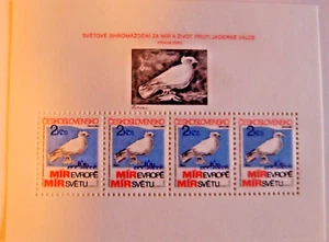 Tschechoslowakei - 10 verschiedene Blockausgaben/Kleinbögen - alle postfrisch - - Bild 1 von 9