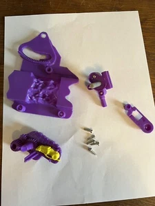 MIGHTY MAX Bluebird Toy Trapped In Skull Mountain PARTS ONLY PURPLE AS SHOWN - Picture 1 of 11