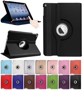 Für Apple iPad 2 iPad 3 iPad 4 (9.7") Schutz Hülle Etui Smart Cover Tasche 360° - Bild 1 von 17