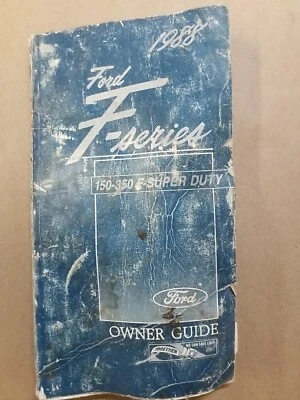 1988 88 Ford F-series 150-350 F-super Duty Owner Guide - Изображение 1 из 2