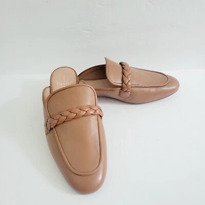 Mules sin cordones Linea Paolo marrón talla 8 Foto 1 de 4