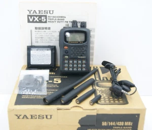 Radio Tribanda YAESU STANDARD VX-5 50/144/430MHz 5W + Extras Funcionando - Imagen 1 de 21