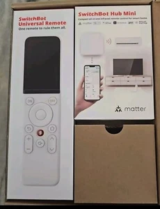 Matter SwitchBot Universal REMOTE Control AND Switchbot Hub Mini New - Picture 1 of 5