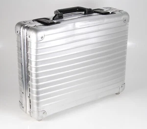 RIMOWA Aktenkoffer Alu Aluminium GEBRAUCHT - OHNE SCHLÜSSEL - Bild 1 von 10