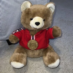 Belkie Bear USA Team Bear. Poseable Arms 1995 Vintage From Belk - Bild 1 von 21