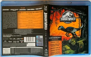 JURASSIC WORLD BOXSET 5 FILM COLLECTION PARK III IL REGNO BLU RAY OTTIMO USATO - Imagen 1 de 3