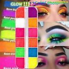 Make-Up Paletten Lidschatten Bunte 12 Farben Glitter leuchtenden Glitzerpuder 💥
