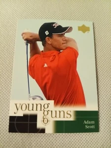 Tarjeta de golf Adam Scott 2001 cubierta superior Young Guns PGA #70 Australia - Imagen 1 de 2