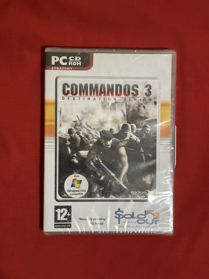 Commandos 3 Destination Berlin - PC CD Rom Game New & Sealed - Image 1 of 2