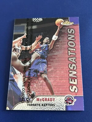 1999 Topps Finest - Sensations #133 TRACY MCGRADY Toronto Raptors - Image 1 of 2