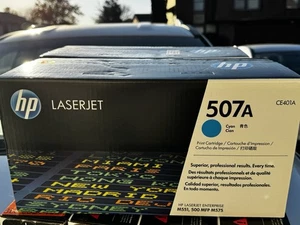 Cartuccia toner HP Laserjet ciano 507A sigillata CE401A - Foto 1 di 1