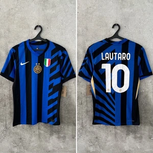 INTER MILAN 2024/25 PLAYER ISSUE HOME FOOTBALL SHIRT LAUTARO NIKE JERSEY SIZE S - Picture 1 of 13